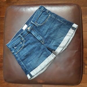 MOTHER Skinny, Not Skinny Denim Short